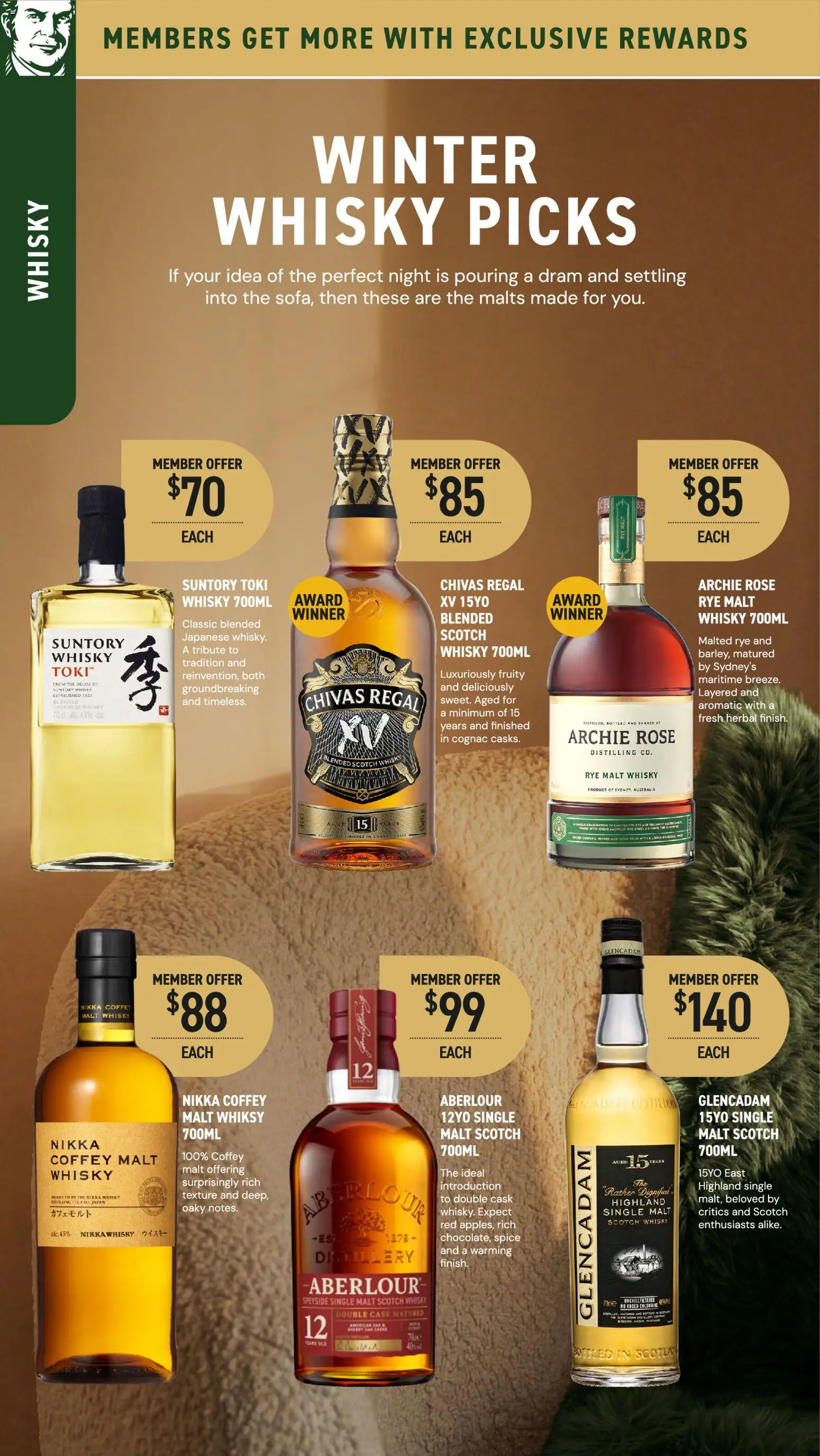 Dan Murphy's catalogue - valid from 11.06.2026 | Page: 25 | Products: Rye, Scotch, Herbal