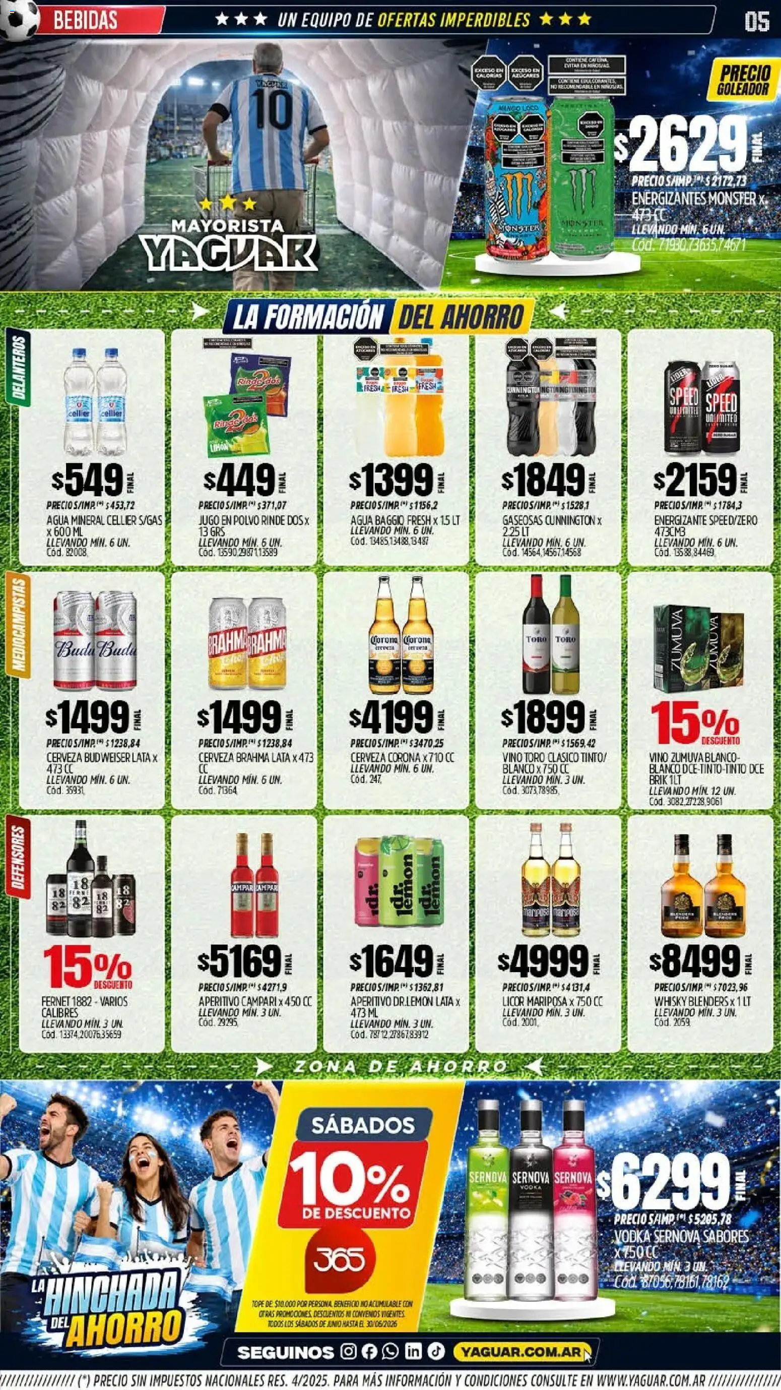 Yaguar - Oferta Semanal Santa Fé │ válido desde el 22/06/2026 | Página: 4