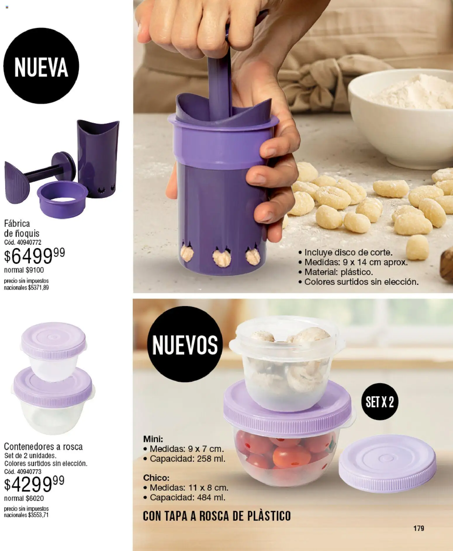 Millanel - Catálogo │ válido desde el 25.05.2026 | Página: 203 | Productos: Disco, Ñoquis