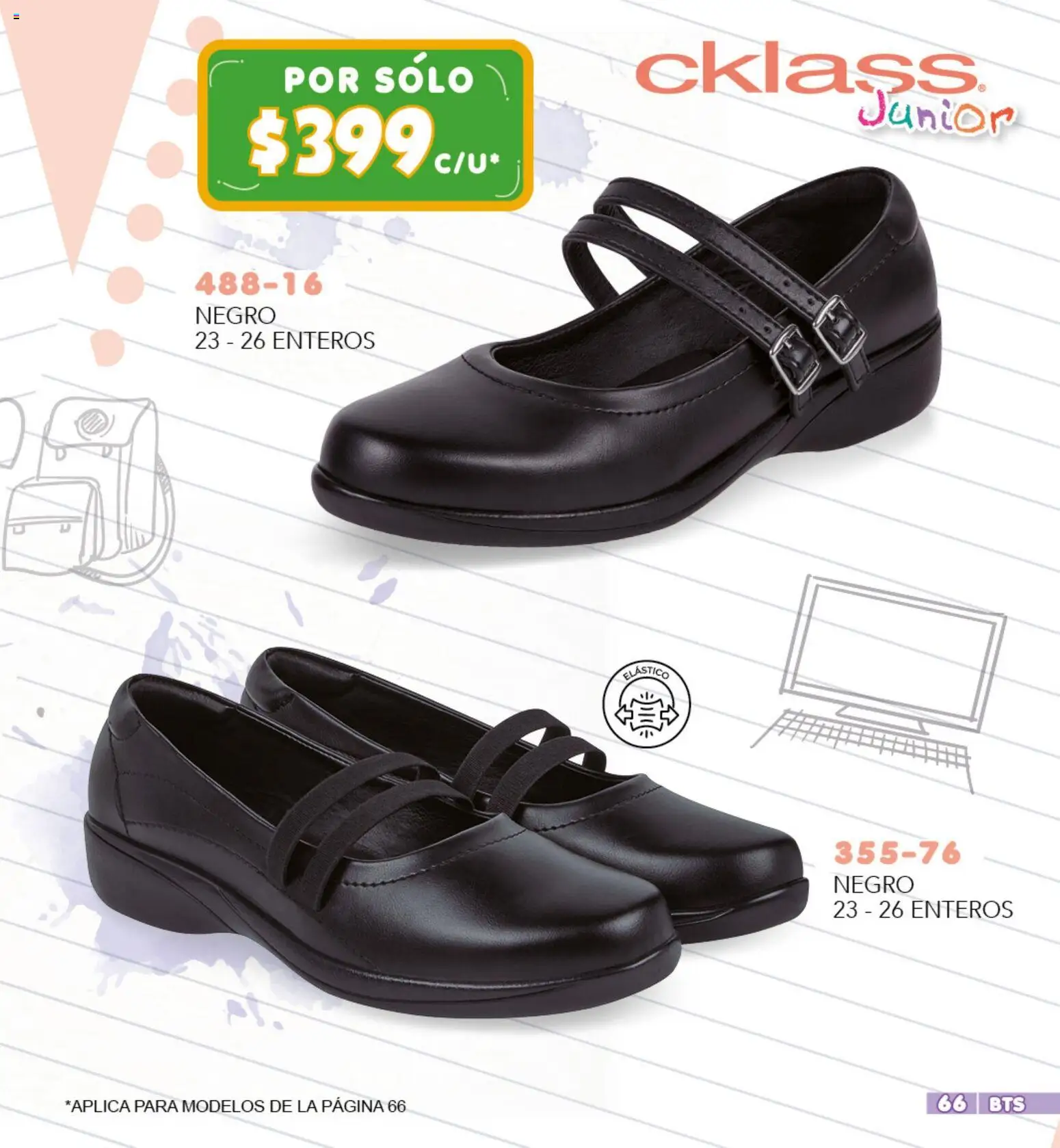 Nuevas ofertas de Cklass válidas en toda la República Mexicana desde el 09.06.2026. ¡Encuentra las mejores ofertas en Cklass catálogo Escolar! | Página: 67