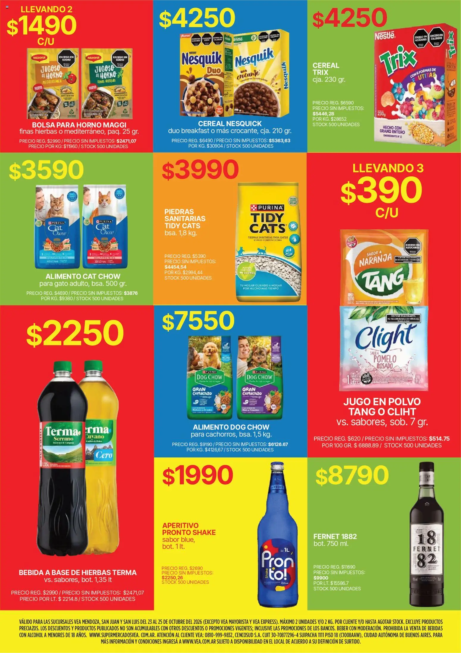 Vea - Fin de semana Cuyo │ válido desde el 23/10/2026 | Página: 8