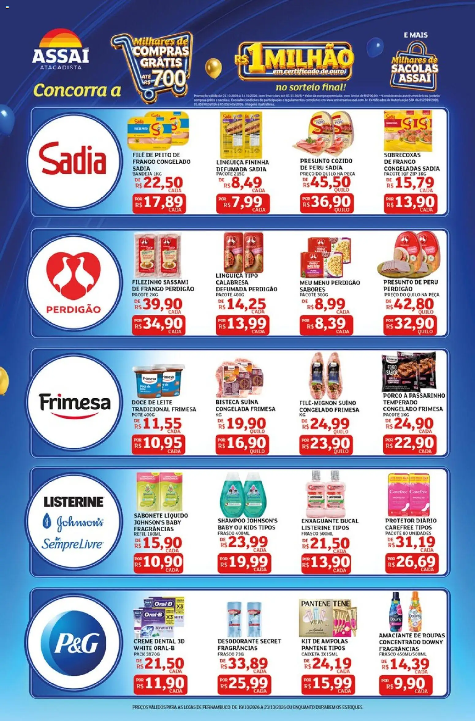 Assaí Atacadista Folheto - válido de 19/10/2026 | Página: 2