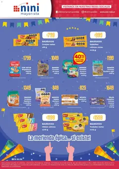 Vista previa NINI Mayorista ofertas válido desde el 25.05.2026 | Página: 33 | Productos: Galletitas, Mousse, Semillas, Arroz