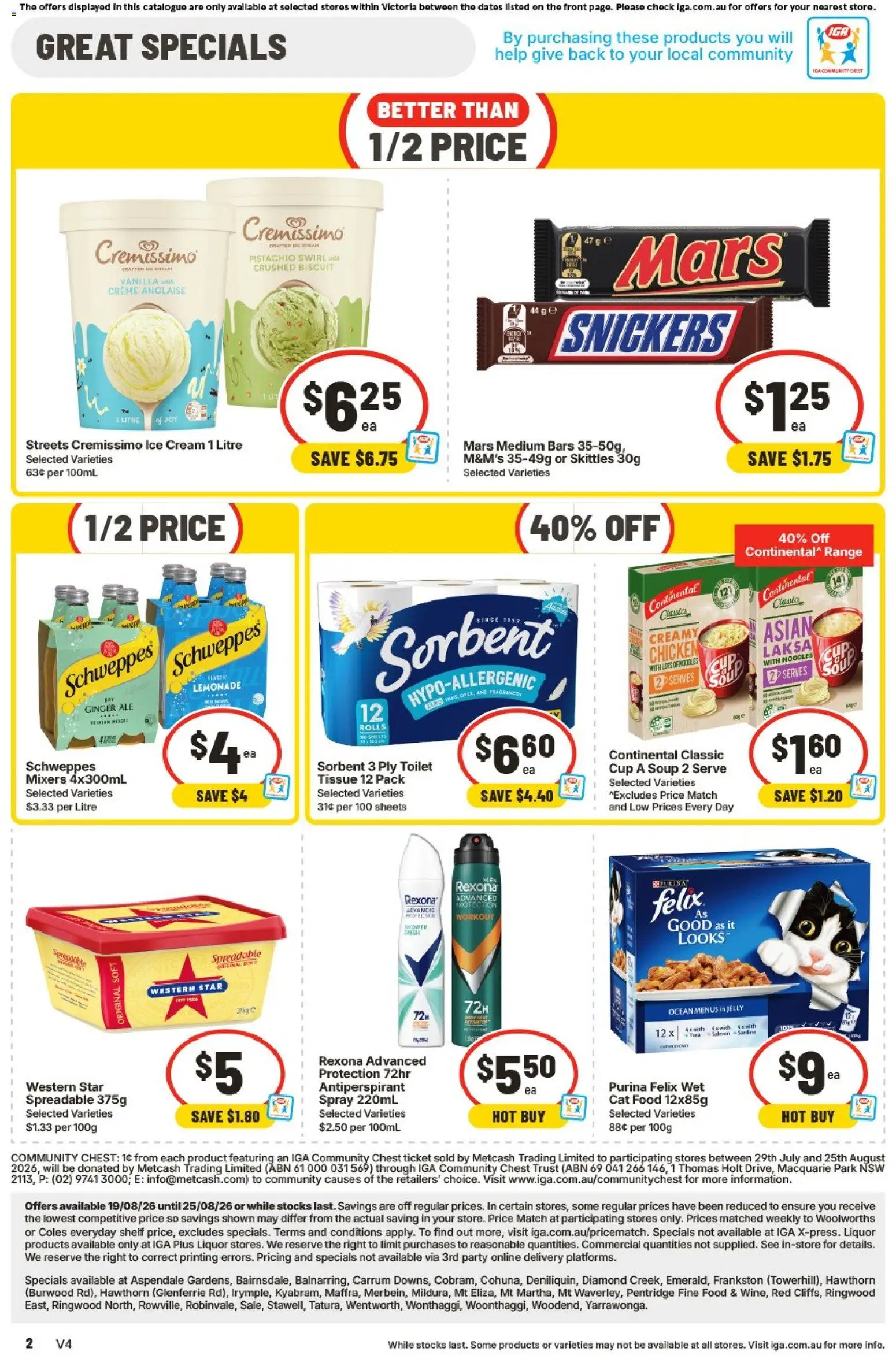 Ritchies catalogue - valid from 19/08/2026 | Page: 2 | Products: Shelf, Toilet, Diamond, Cream