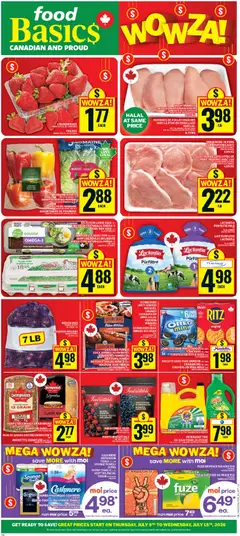 Preview of Food Basics weekly flyer - Kanata from shop Food Basics valid from Jul 9, 2026