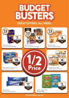 Preview of Foodworks catalogue - valid from 17.06.2026 | Page: 4 | Products: Dairy, Cheese, Cream, Nescafe