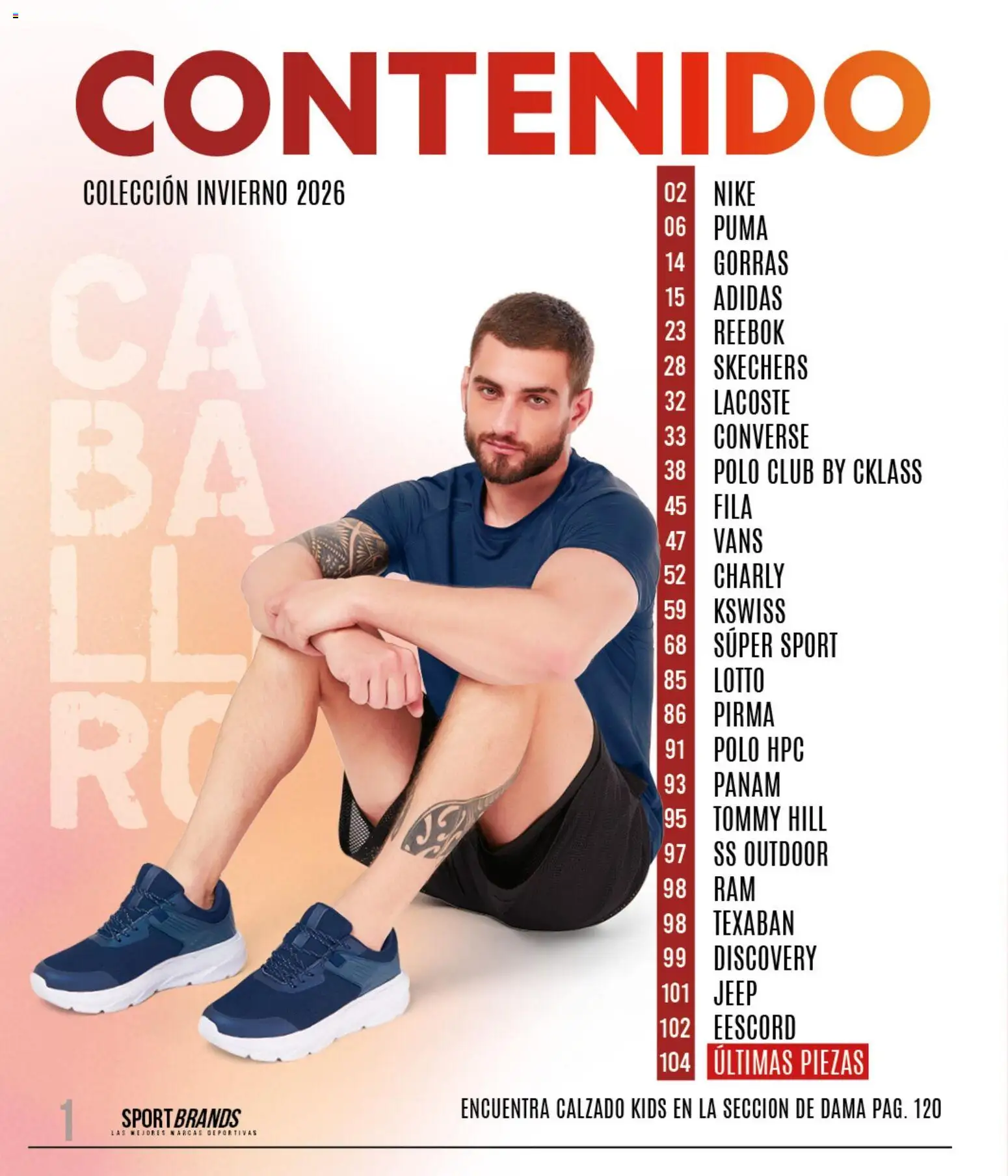 Nuevas ofertas de Cklass válidas en toda la República Mexicana desde el 11/09/2026. ¡Encuentra las mejores ofertas en Cklass catálogo Sportbrands Caballero Invierno! | Página: 2