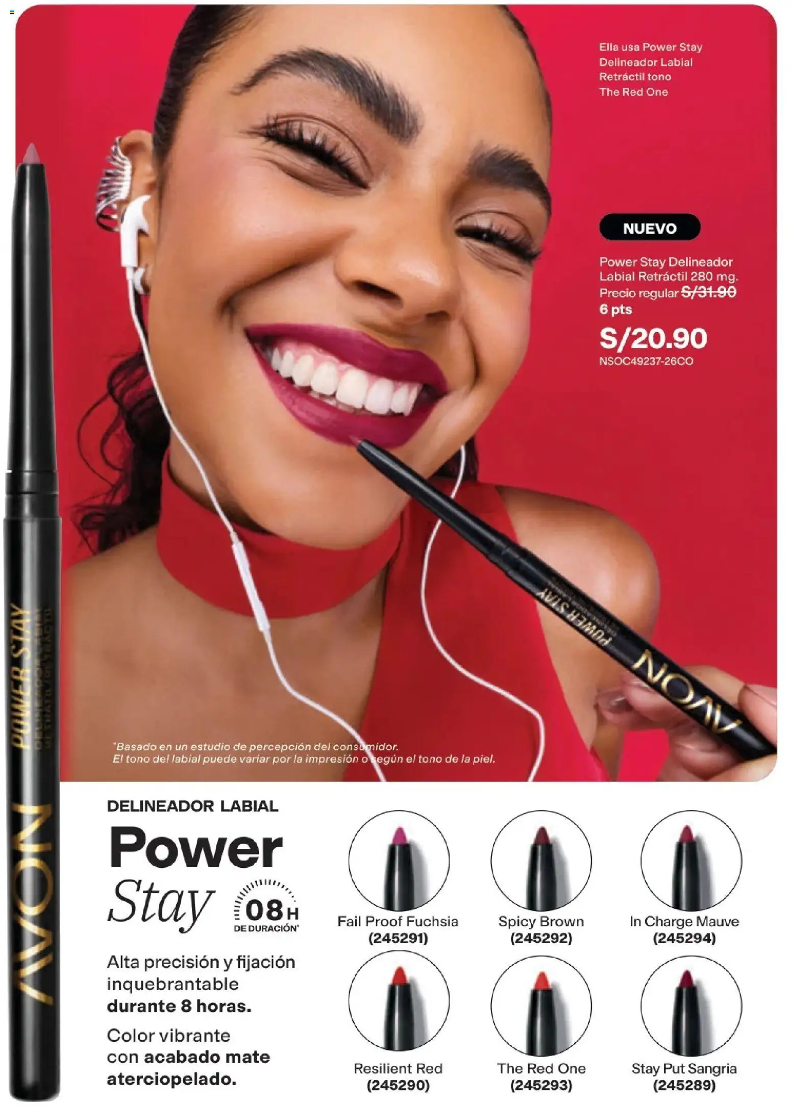 Catálogo Avon válido desde 29/08/2026 | Página: 30 | Productos: Delineador