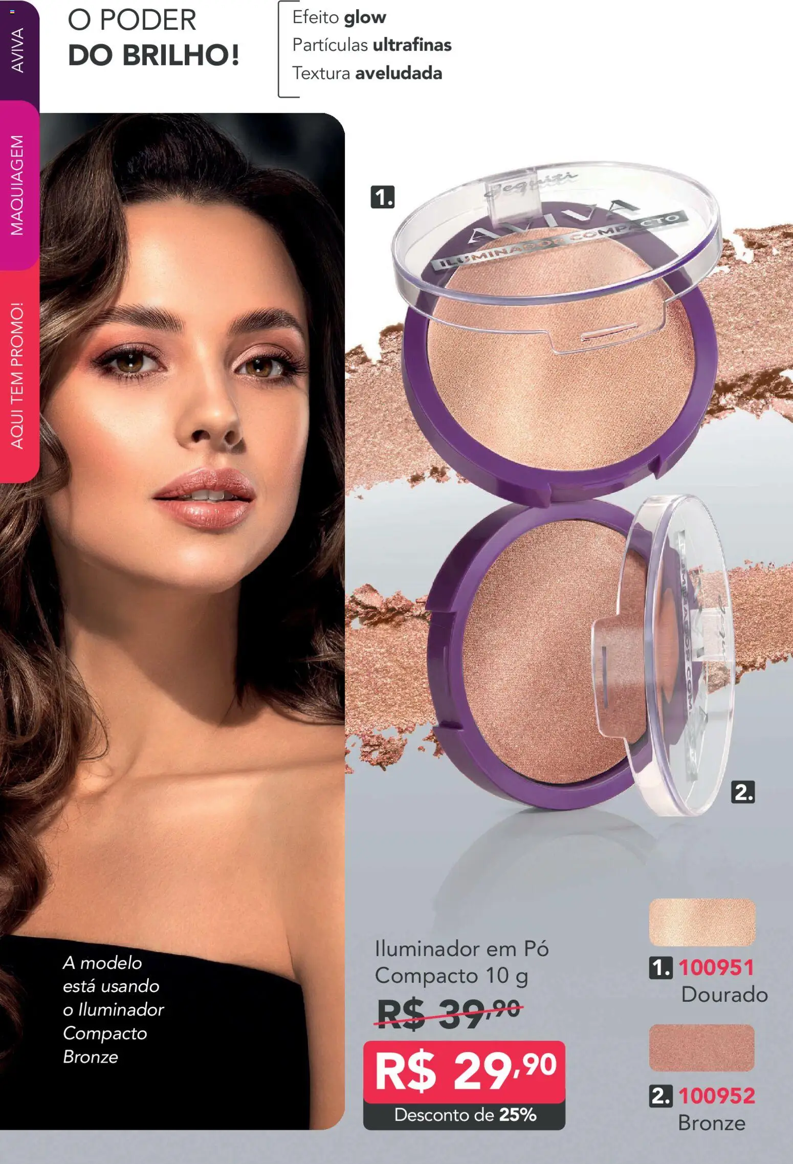 Jequiti Folheto - válido de 17/09/2026 | Página: 43 | Produtos: Maquiagem, Pó, Iluminador
