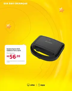 Casa e Video ofertas - Pré-Visualização do folheto da loja Casa e Video, válido de 30/09/2026 | Página: 7 | Produtos: Grill, Sanduicheira