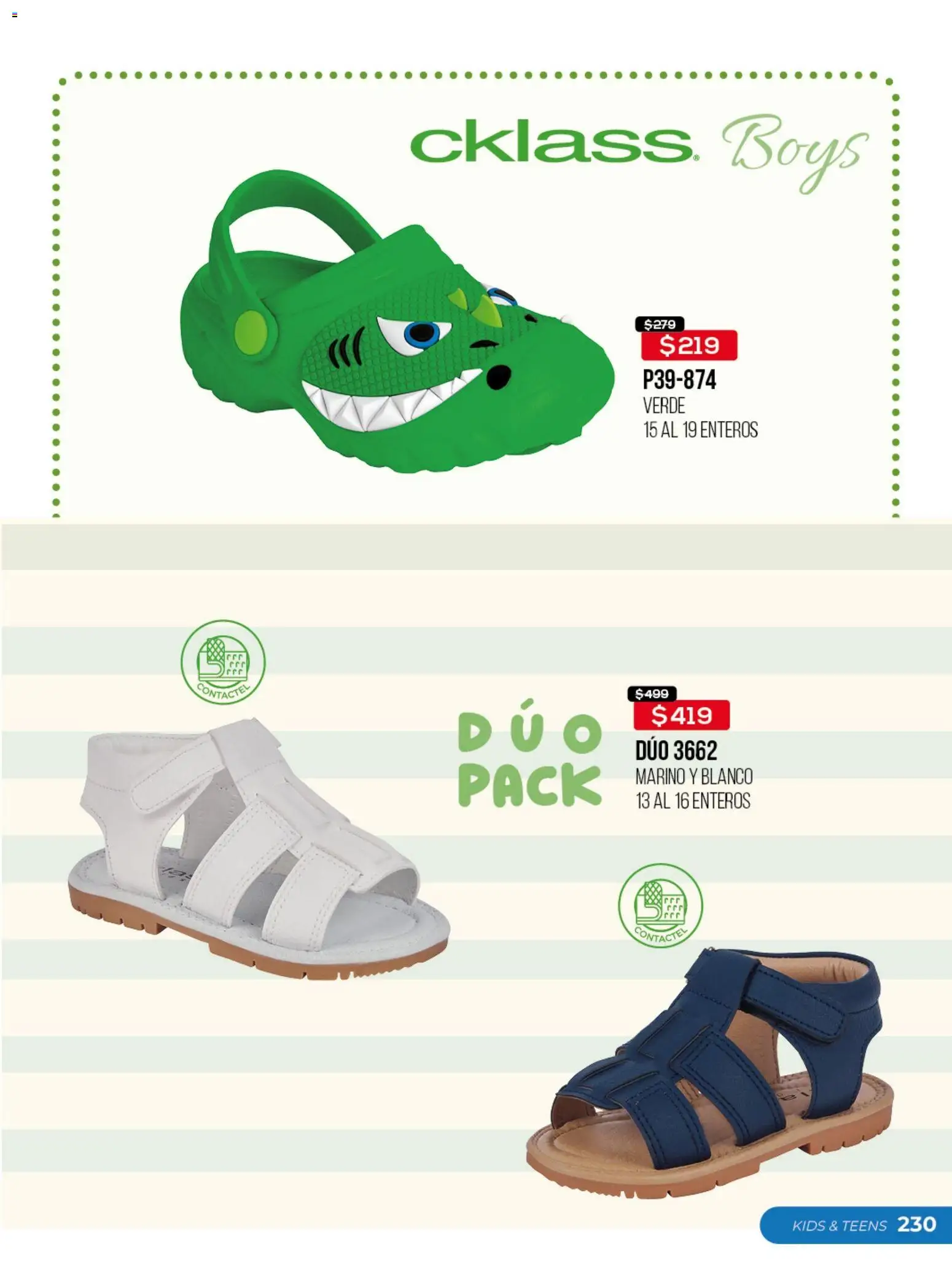 Nuevas ofertas de Cklass válidas en toda la República Mexicana desde el 13.04.2026. ¡Encuentra las mejores ofertas en Cklass catálogo Promo semanal! | Página: 231