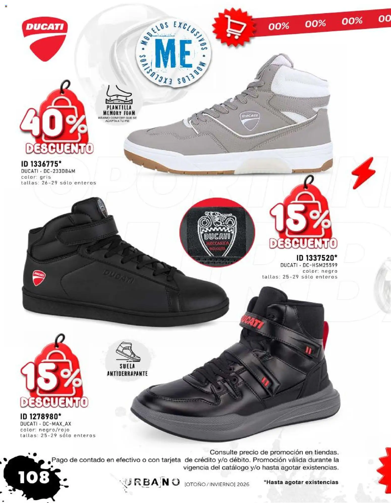 Nuevas ofertas de Price Shoes válidas en toda la República Mexicana desde el 15/10/2026. ¡Encuentra las mejores ofertas en Price Shoes catálogo Urbano! | Página: 106