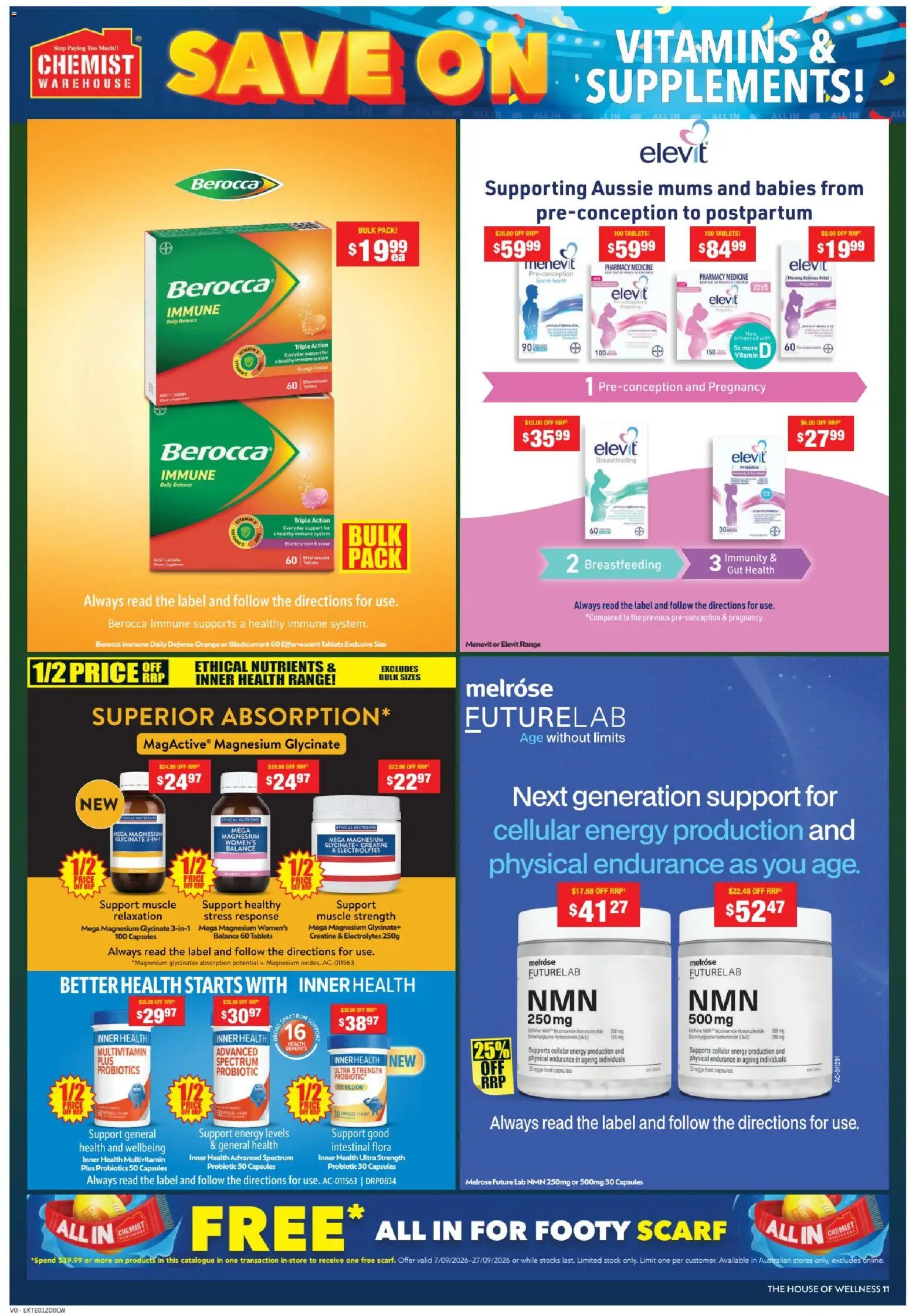 Chemist Warehouse catalogue - valid from 07/09/2026 | Page: 11