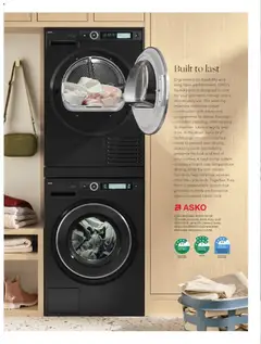 Preview of Harvey Norman Laundry - Elevate Your Everyday - valid from 06/07/2026 | Page: 8 | Products: Water, Laundry, Washing machine, Dryer