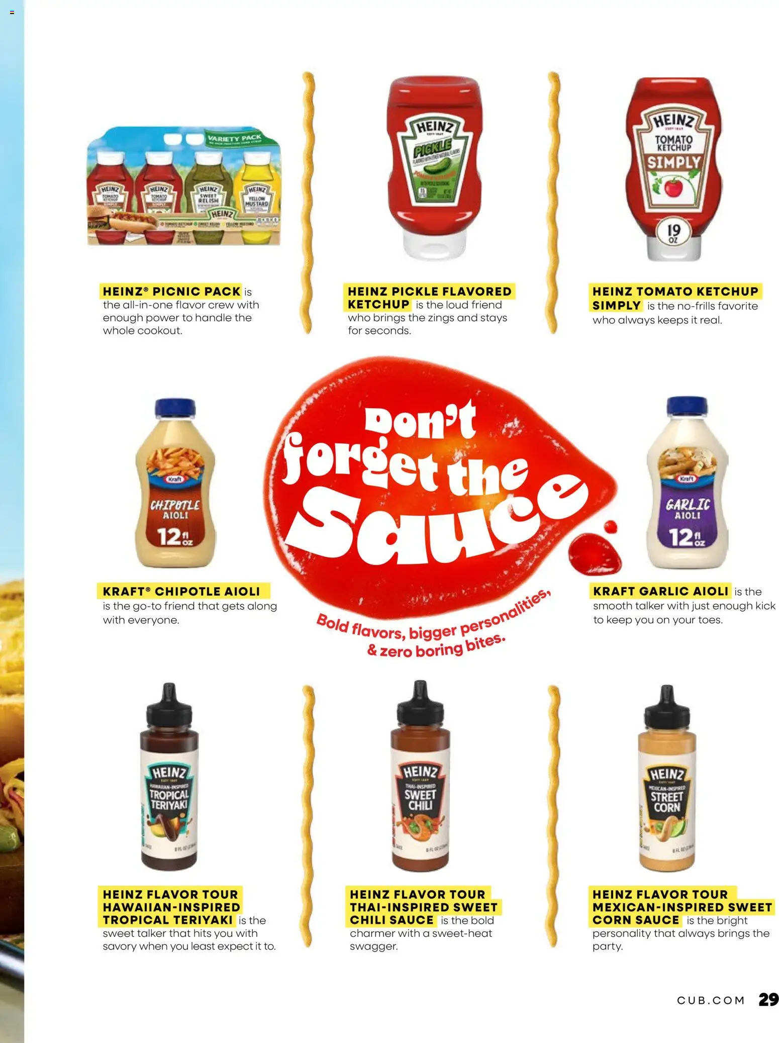 Cub Foods Magazine - valid from 06/01/2026 | Page: 29 | Products: Ketchup, Mustard, Tomato, Chili