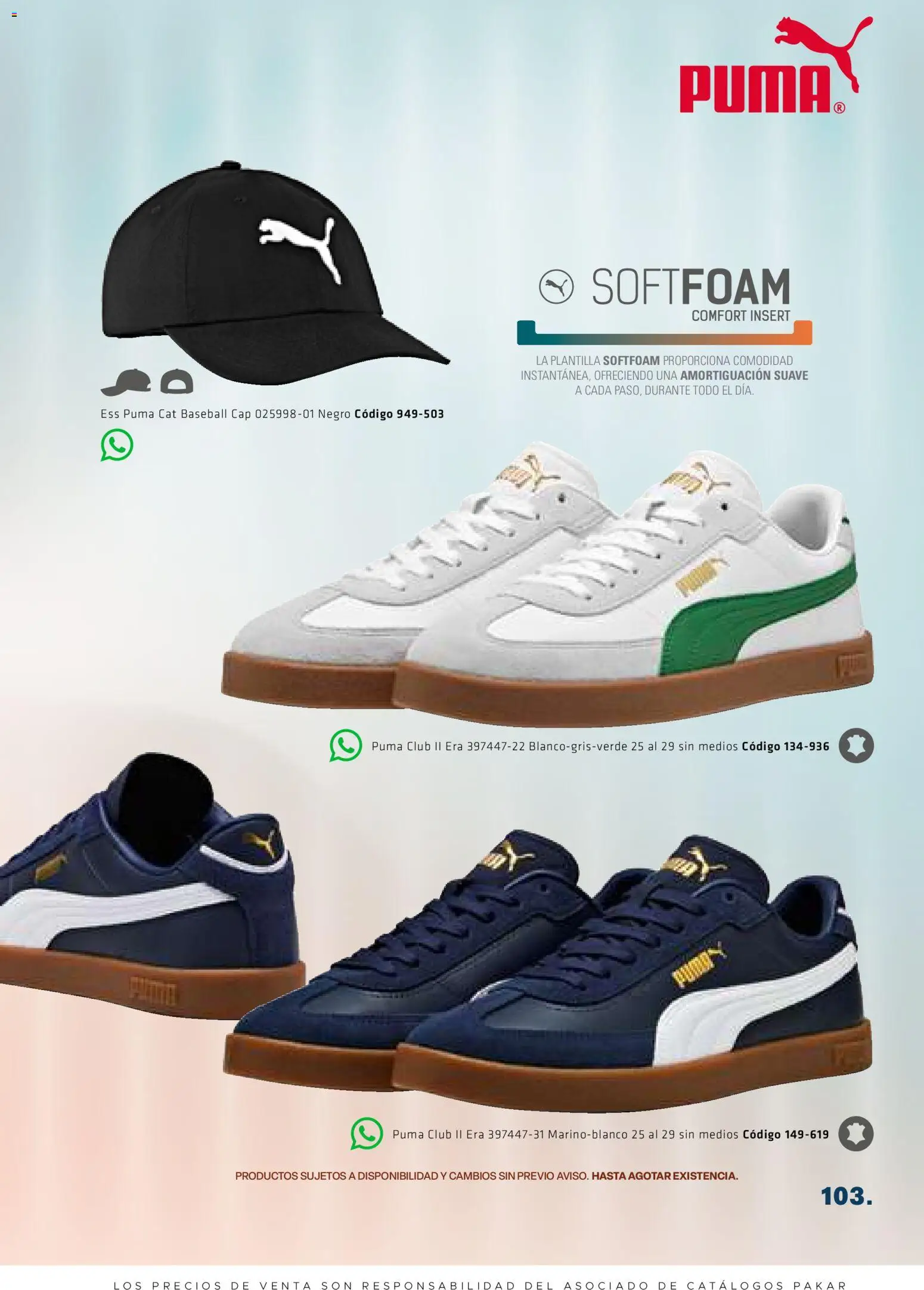Nuevas ofertas de SC Pakar válidas en toda la República Mexicana desde el 28/08/2026. ¡Encuentra las mejores ofertas en SC Pakar catálogo Premium Men Tomo 2! | Página: 103