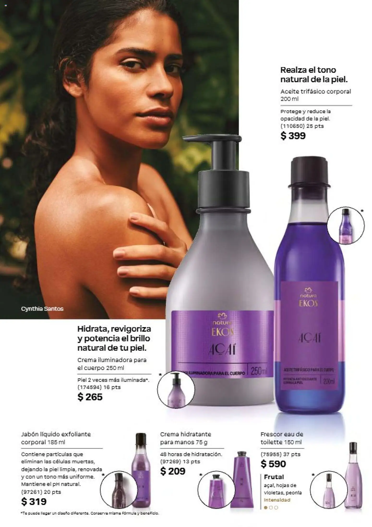 Nuevas ofertas de Natura válidas en toda la República Mexicana desde el 11/09/2026. ¡Encuentra las mejores ofertas en Natura campaña 14 2026! | Página: 98 | Productos: Crema, Brillo, Aceite, Jabón