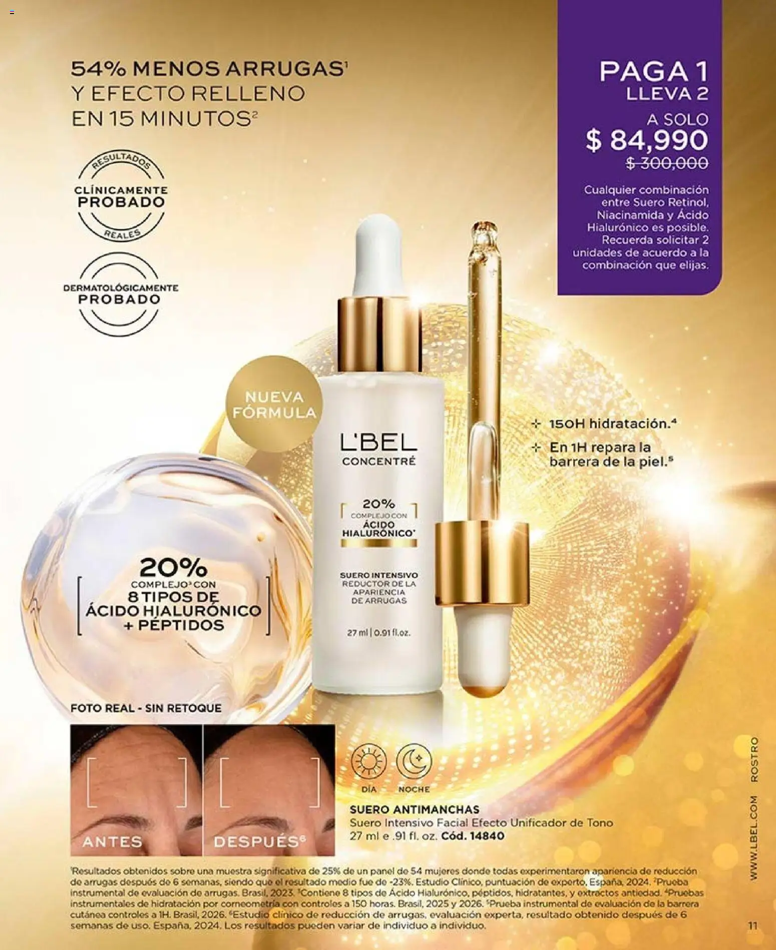 L'Bel revista - valida desde el 07/09/2026 | Página: 11 | Productos: Sobre, Combinación