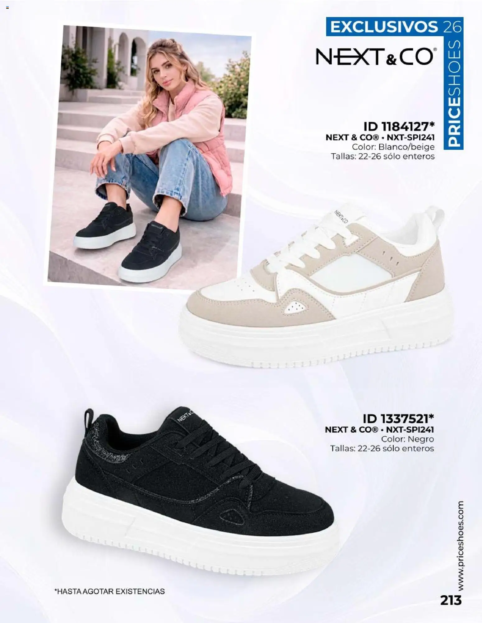 Nuevas ofertas de Price Shoes válidas en toda la República Mexicana desde el 01/10/2026. ¡Encuentra las mejores ofertas en Price Shoes catálogo Exclusivos! | Página: 213