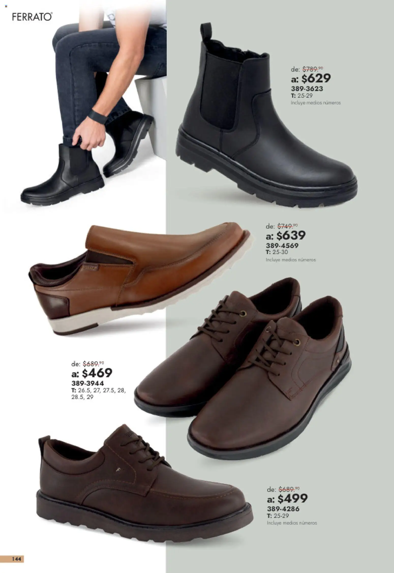 Nuevas ofertas de Andrea válidas en toda la República Mexicana desde el 26/07/2026. ¡Encuentra las mejores ofertas en Andrea catálogo Outlet! | Página: 144