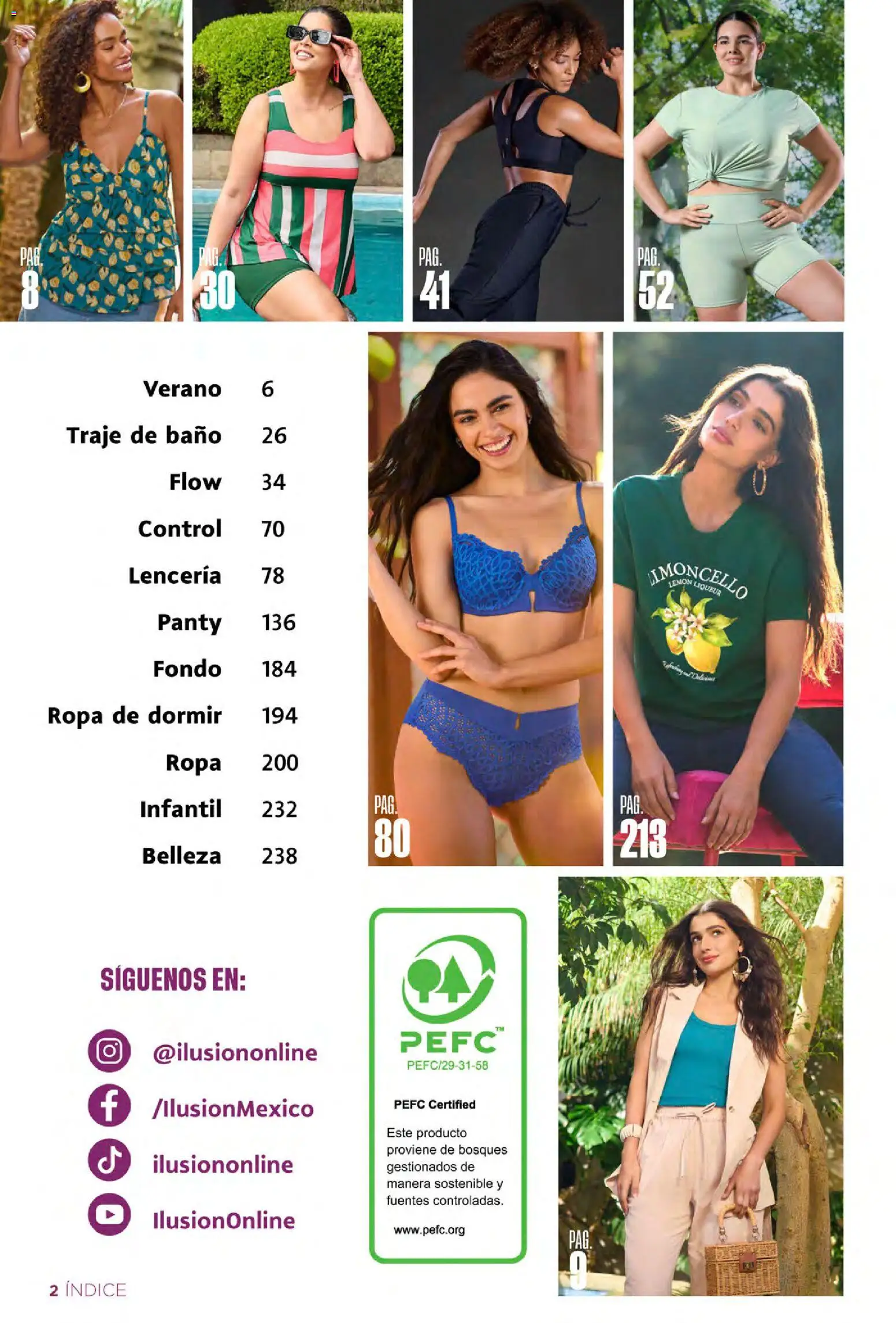 Nuevas ofertas de Ilusión válidas en toda la República Mexicana desde el 01.06.2026. ¡Encuentra las mejores ofertas en Ilusión catálogo Verano! | Página: 5 | Productos: Ropa, Traje de baño, Lenceria, Baño