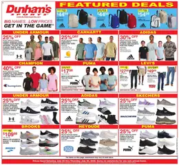 Preview of Dunham's Sports weekly ads valid from 07/25/2026