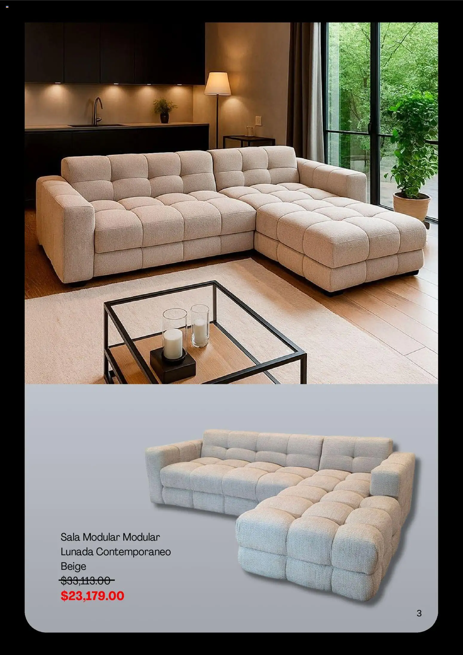 Nuevas ofertas de Muebles America válidas en toda la República Mexicana desde el 22/07/2026. ¡Encuentra las mejores ofertas en Muebles America catálogo! | Página: 3