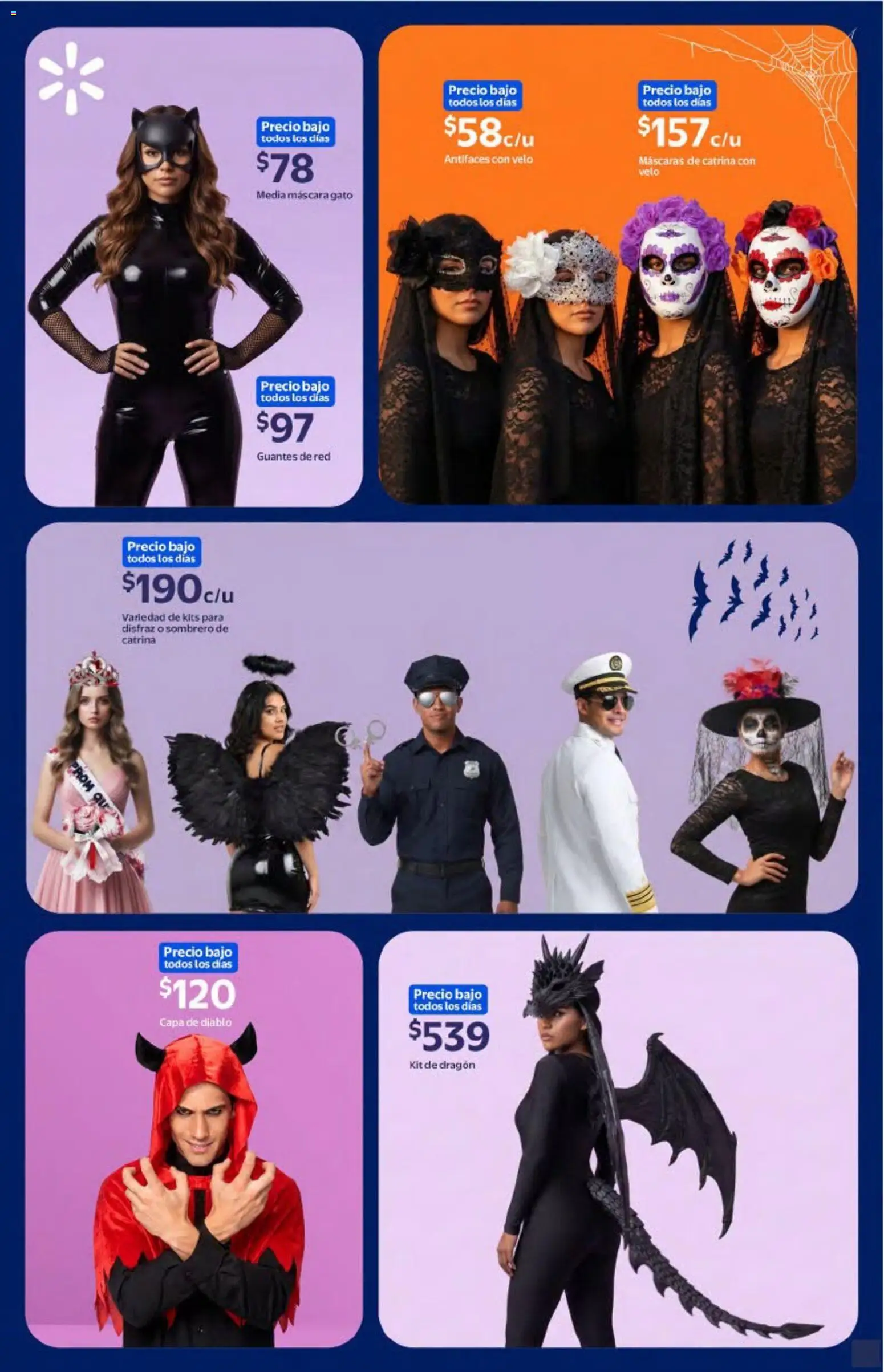 Nuevas ofertas de Walmart válidas en toda la República Mexicana desde el 01/10/2026. ¡Encuentra las mejores ofertas en Walmart folleto Halloween! | Página: 23