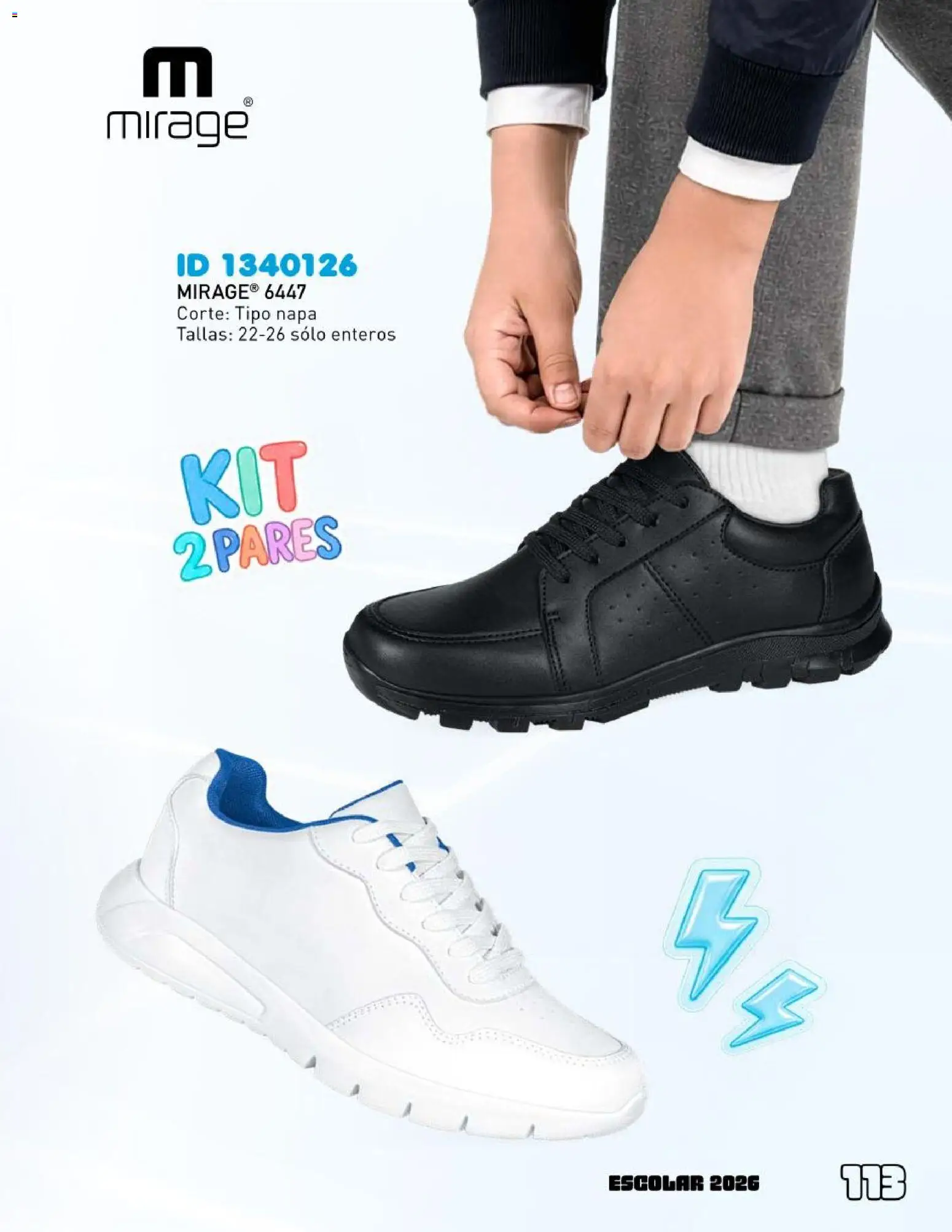 Nuevas ofertas de Price Shoes válidas en toda la República Mexicana desde el 12.06.2026. ¡Encuentra las mejores ofertas en Price Shoes catálogo Escolar! | Página: 113