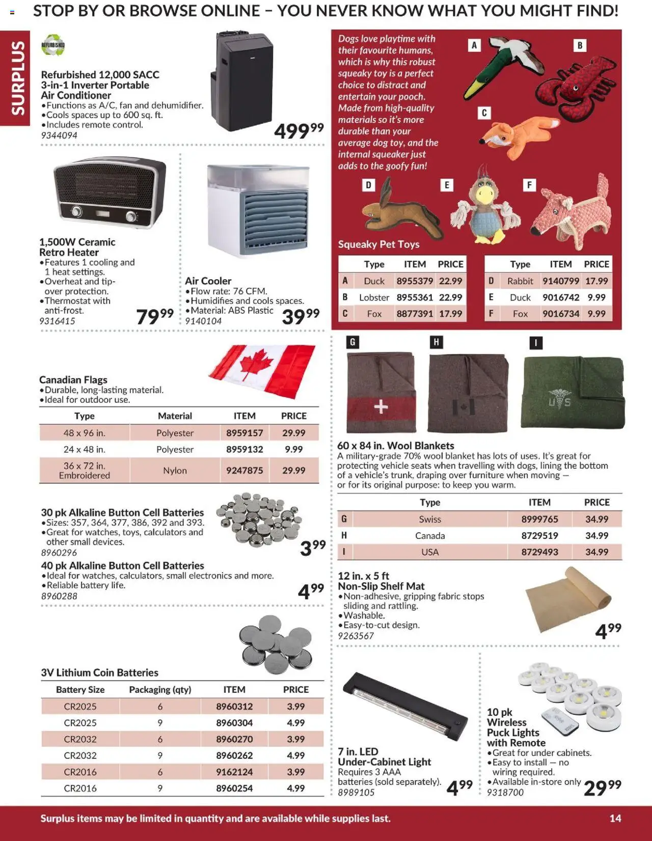 Princess Auto flyer valid from 16.04.2025 | Page: 19 | Products: Fan, Conditioner, Shelf, Battery