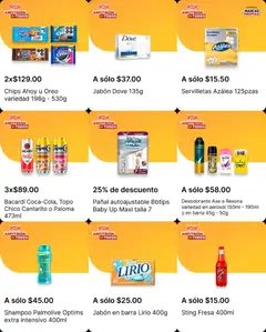 Vista previa de OXXO folleto, nuevo folleto de la tienda, válido en México a partir del 25/06/2026 | Página: 12 | Productos: Desodorante, Fresa, Servilletas, Jabón