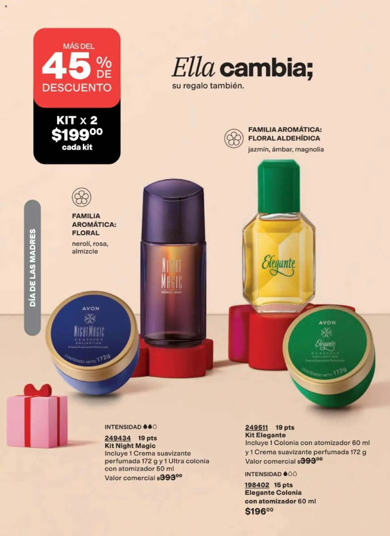 Nuevas ofertas de AVON válidas en toda la República Mexicana desde el 02.04.2026. ¡Encuentra las mejores ofertas en AVON campaña 6 2026! | Página: 48 | Productos: Crema, Suavizante