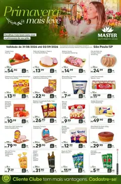Master - Ofertas da semana - Pré-Visualização do folheto da loja Master, válido de 31/08/2026 | Página: 1 | Produtos: Coco, Coxão duro, Pão, Peru
