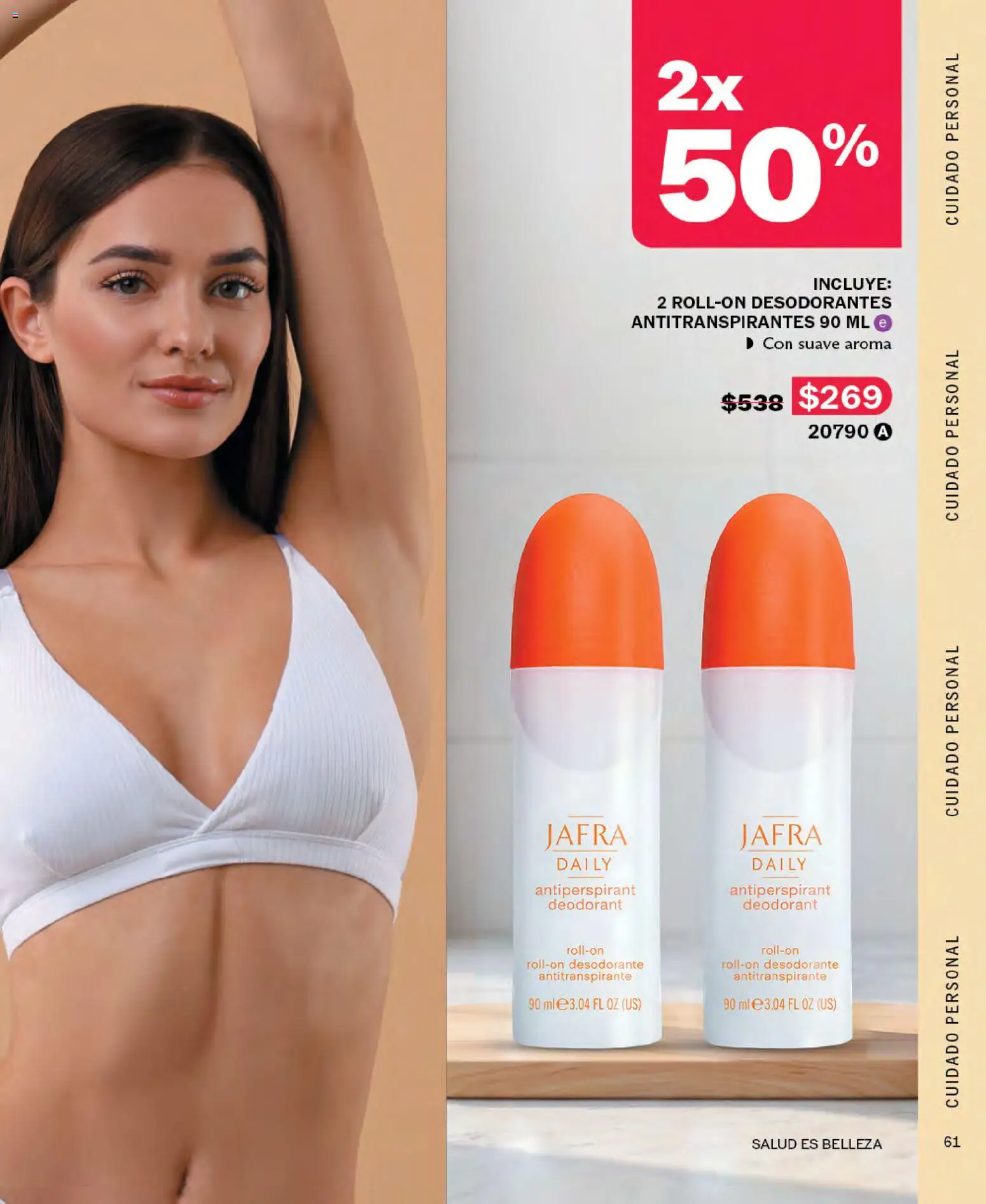 Nuevas ofertas de JAFRA válidas en toda la República Mexicana desde el 01/10/2026. ¡Encuentra las mejores ofertas en JAFRA catálogo! | Página: 61