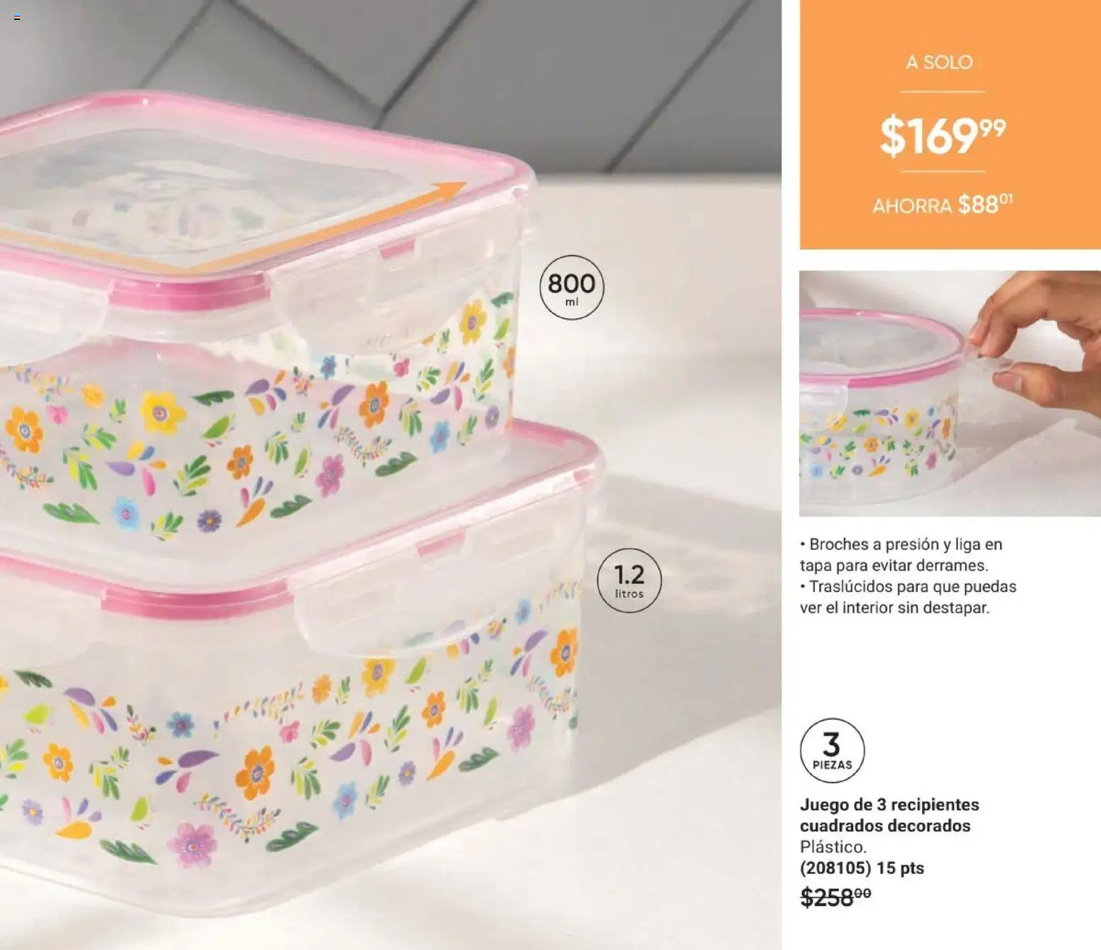 Nuevas ofertas de AVON válidas en toda la República Mexicana desde el 08.05.2026. ¡Encuentra las mejores ofertas en AVON Casa & Estilo 8 2026! | Página: 101 | Productos: Juego, Liga