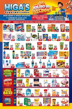Higa's Supermercado - Ofertas da semana - Pré-Visualização do folheto da loja Higa's Supermercado, válido de 08/07/2026