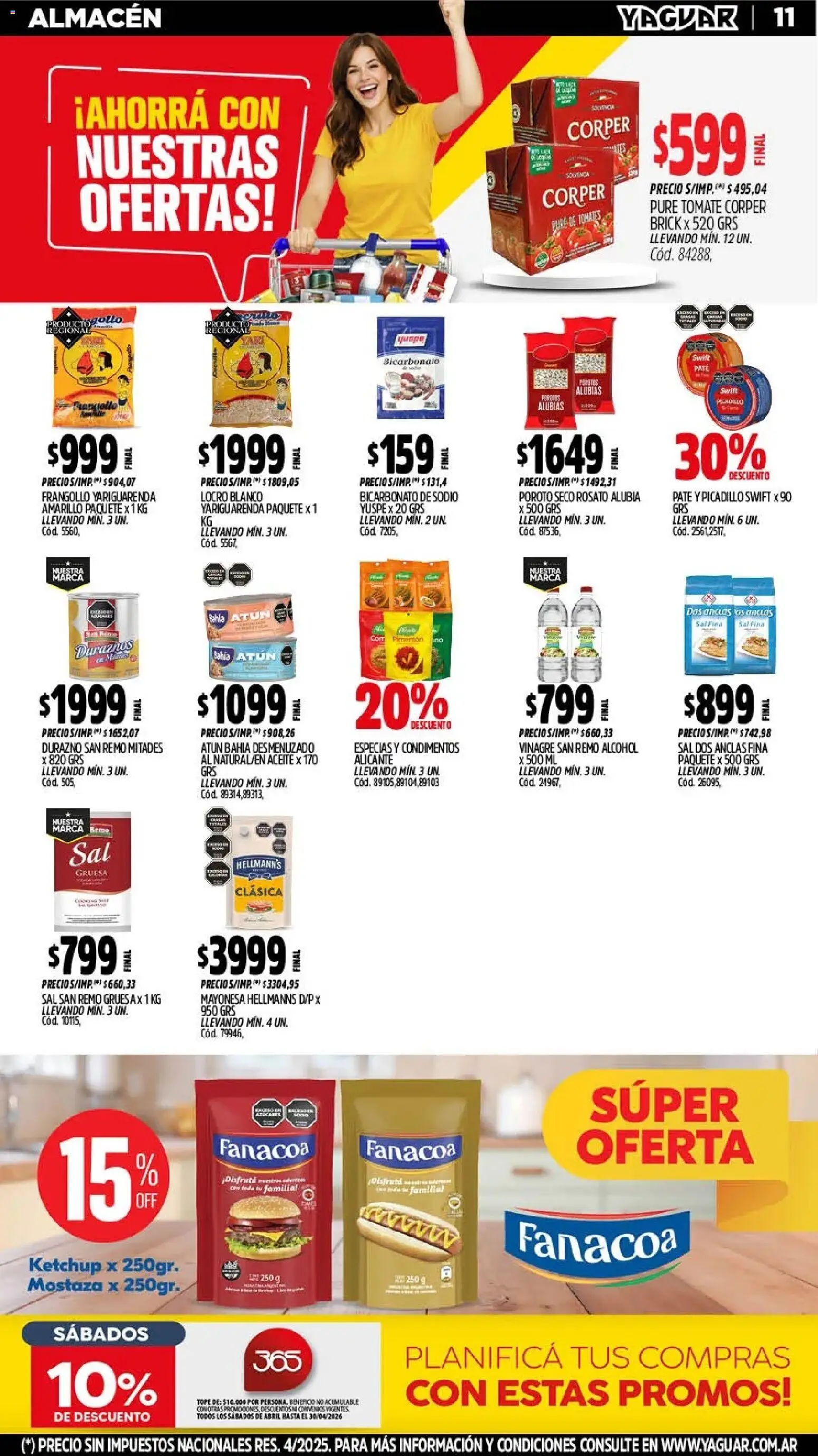 Yaguar - Oferta Semanal Jujuy │ válido desde el 04.05.2026 | Página: 11