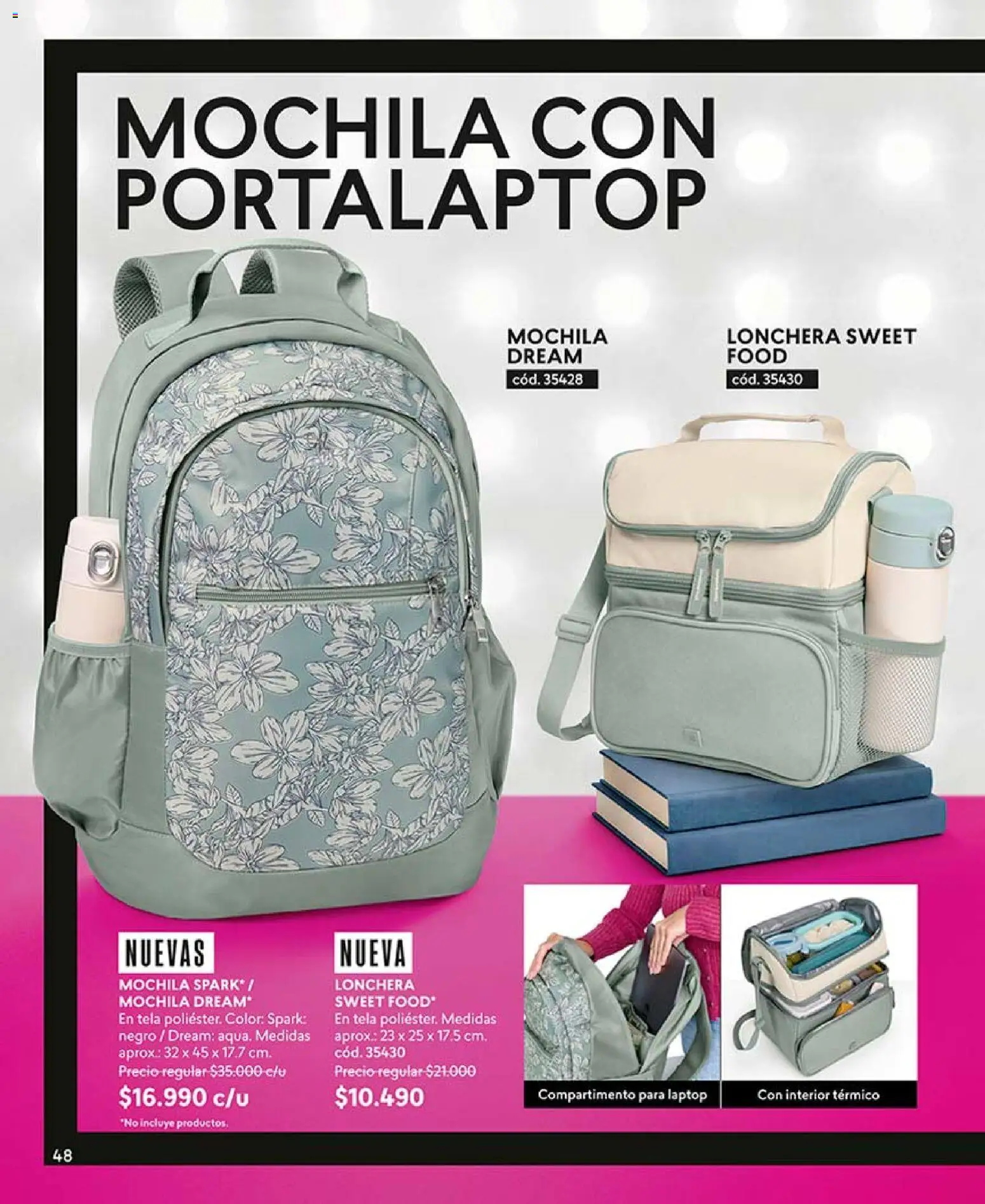 Catálogo CyZone Campaña 11 │ válido desde el 14.06.2026 | Página: 60 | Productos: Lonchera, Mochila