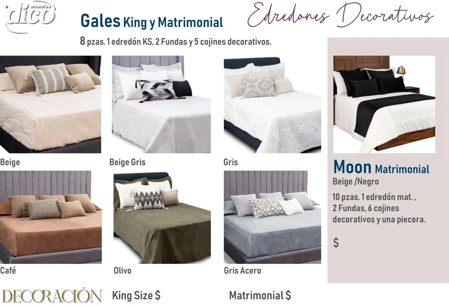 Nuevas ofertas de Muebles Dico válidas en toda la República Mexicana desde el 09/12/2025. ¡Encuentra las mejores ofertas en Muebles Dico catálogo Decoración! | Página: 60 | Productos: Café, Decoración
