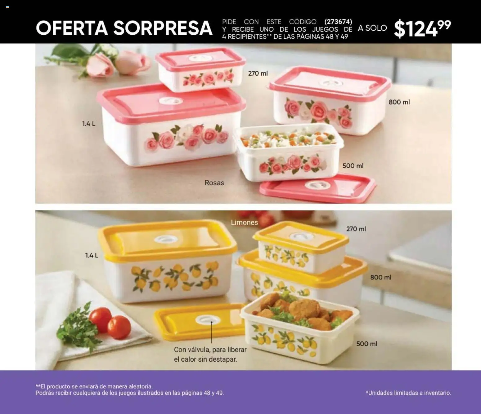 Nuevas ofertas de AVON válidas en toda la República Mexicana desde el 02/10/2026. ¡Encuentra las mejores ofertas en AVON Casa & Estilo 15 2026! | Página: 46 | Productos: Limones