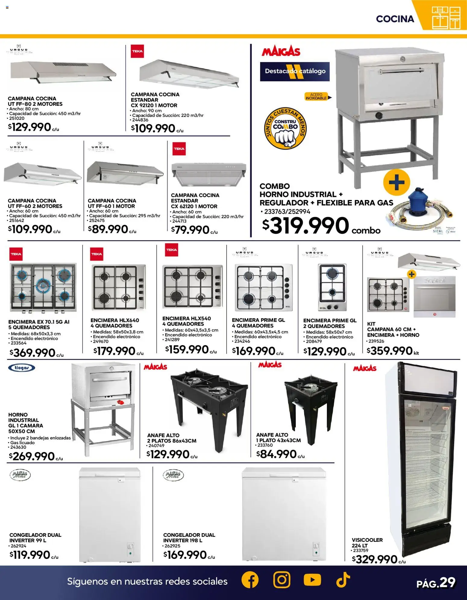 Construmart Ofertas │ válido desde el 31.07.2026 | Página: 27 | Productos: Cámara, Congelador, Platos, Campana
