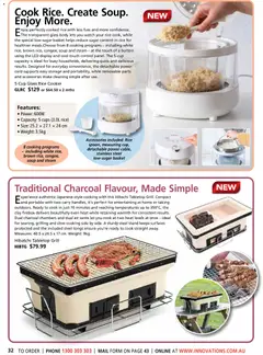 Preview of Innovations catalogue  - valid from 26.03.2026 | Page: 32 | Products: Cups, Rice, Accessories, Weight