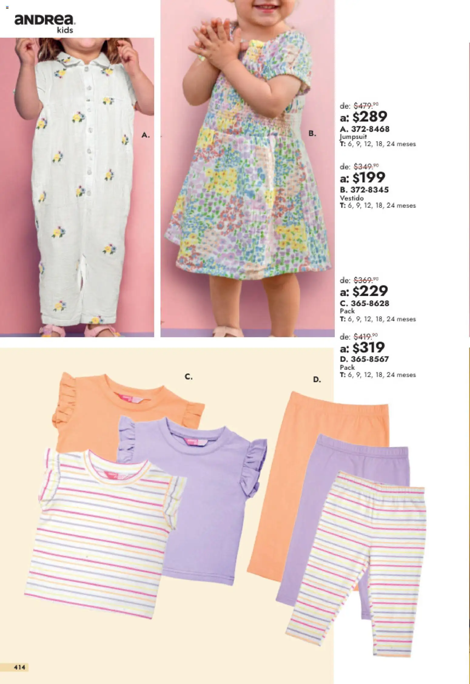 Nuevas ofertas de Andrea válidas en toda la República Mexicana desde el 26/07/2026. ¡Encuentra las mejores ofertas en Andrea catálogo Outlet! | Página: 414