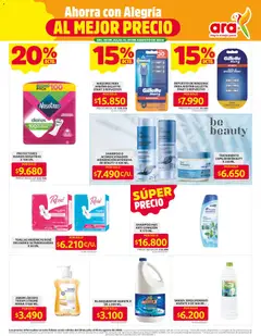 Ara catálogo -  Vista previa de la revista de la tienda Ara valido desde el 30/07/2026 | Página: 14 | Productos: Blanqueador, Sobre, Toallas, Acondicionador