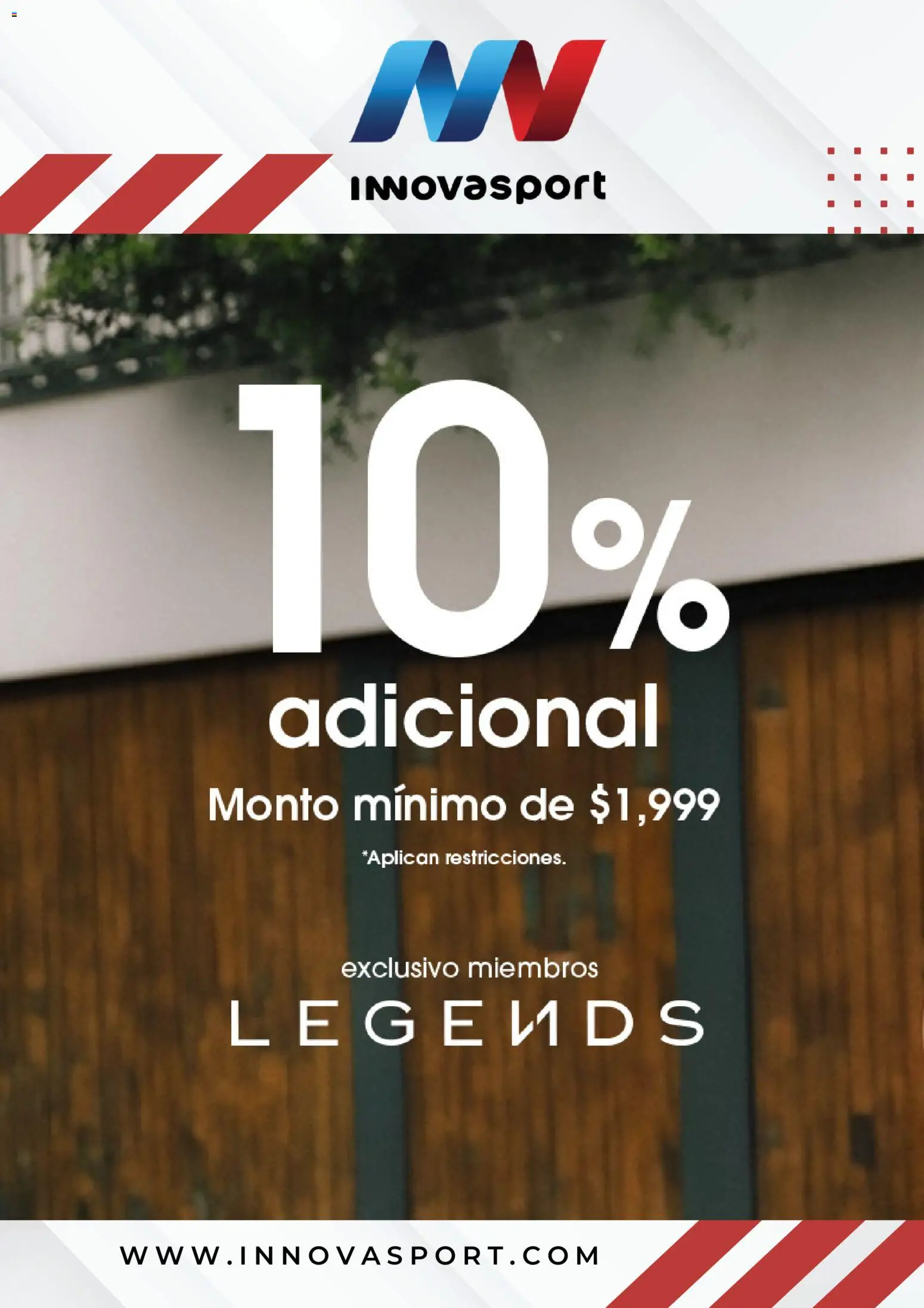 Folleto Innovasport - Página 1 - Ofertas válidas hasta el 22 de noviembre de 2026