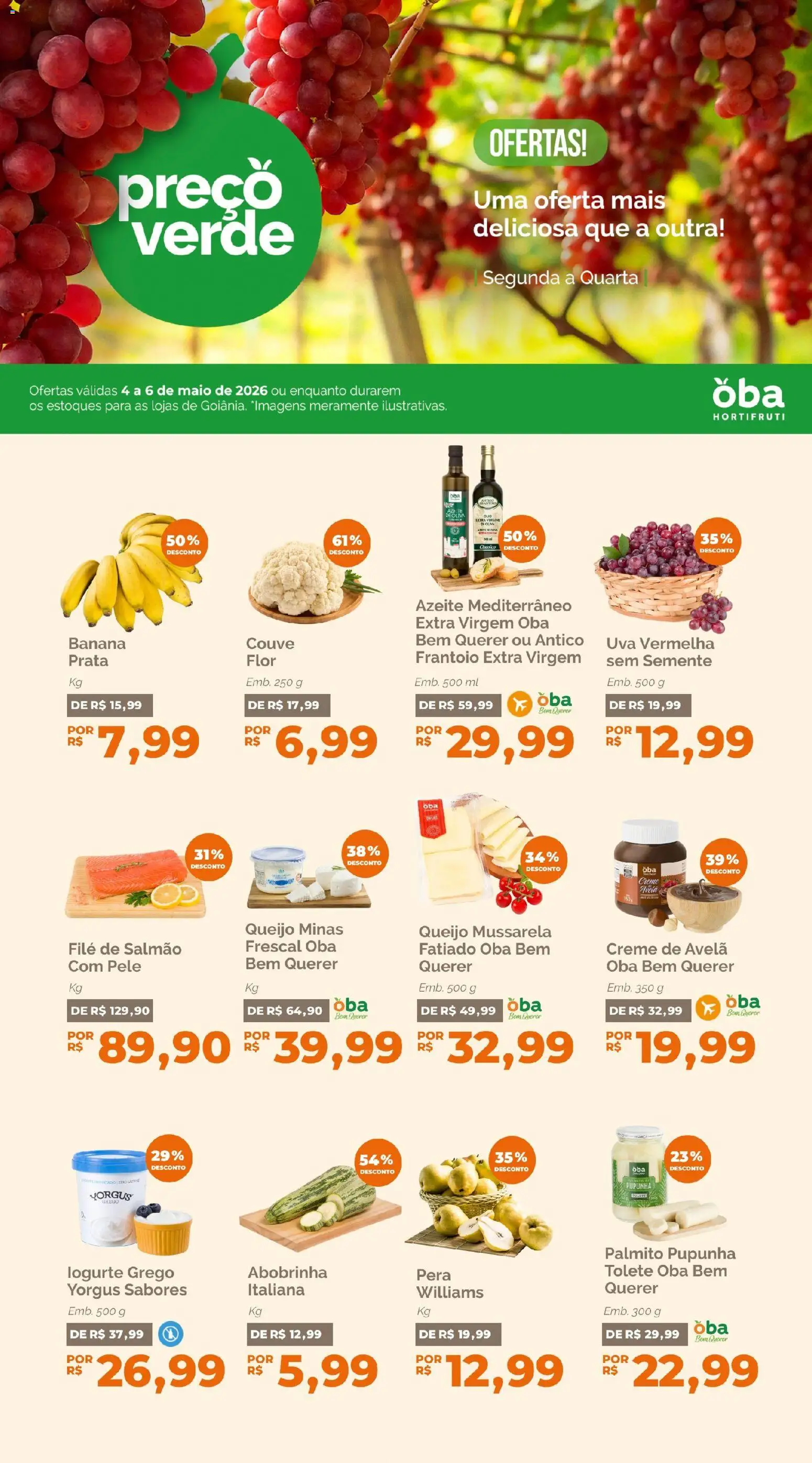 Oba Hortifruti - Ofertas da semana de 04/05/2026 ? Não perca as melhores promoções! | Brasil