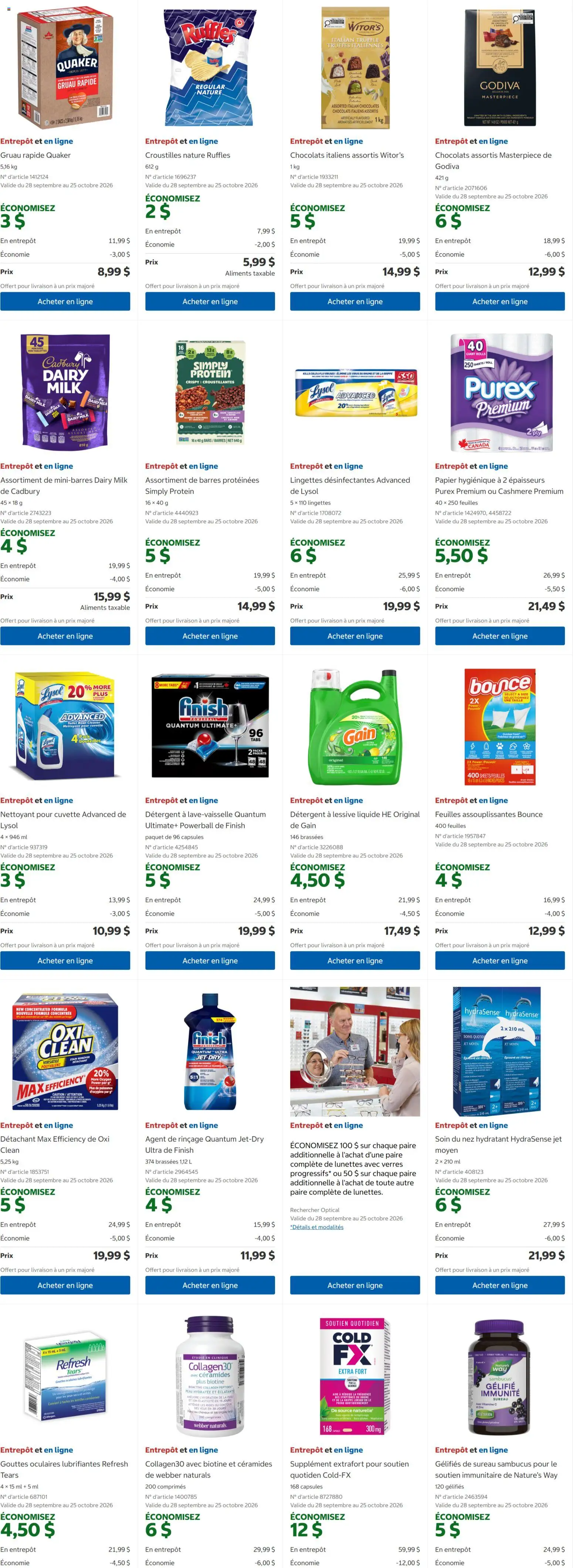 Costco flyer valid from Sep 28, 2026 | Page: 4