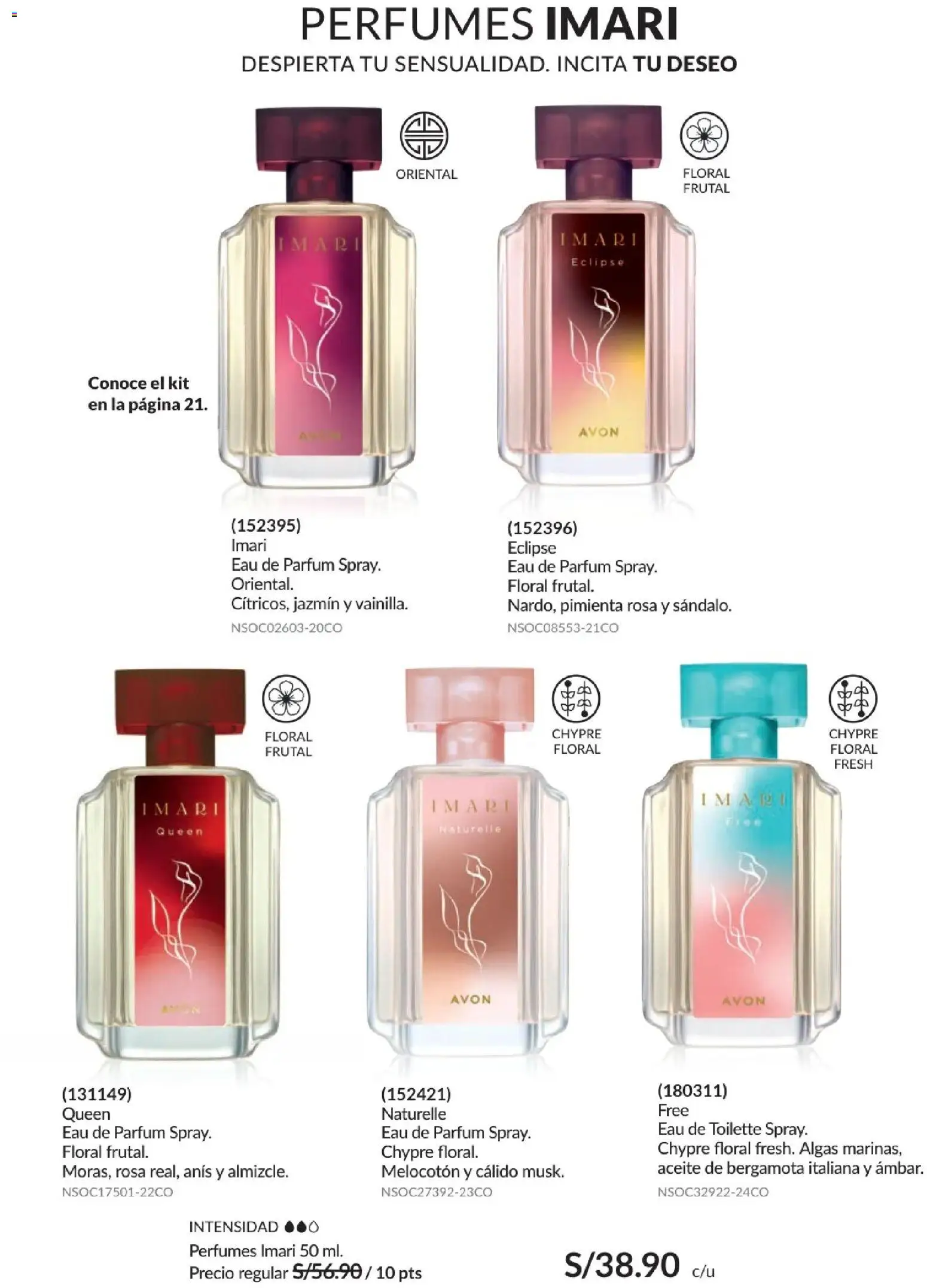 Catálogo Avon válido desde 24.05.2026 | Página: 82 | Productos: Aceite, EAU de Toilette