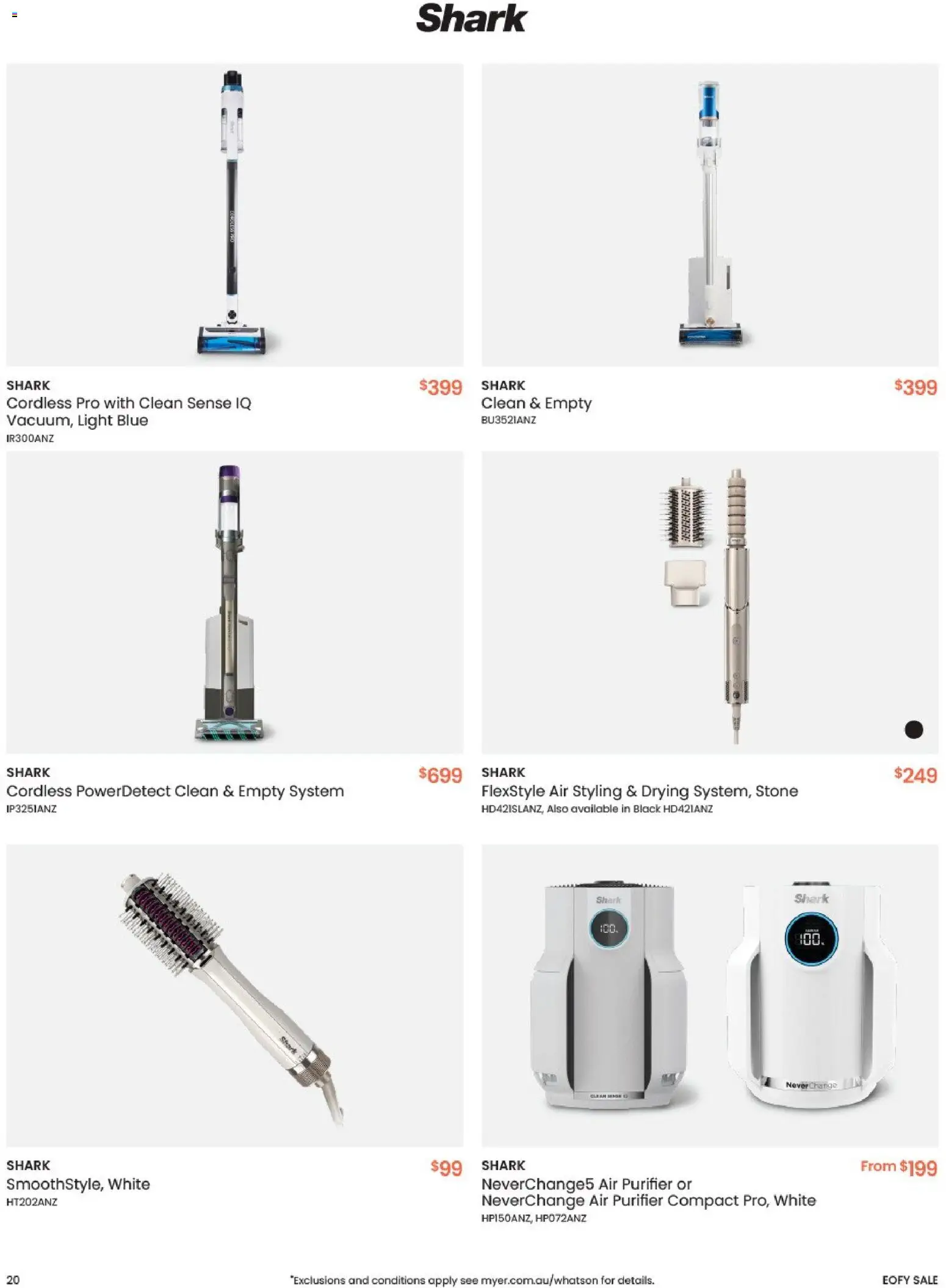 Myer catalogue - valid from 01.06.2026 | Page: 20 | Products: Light, Air purifier