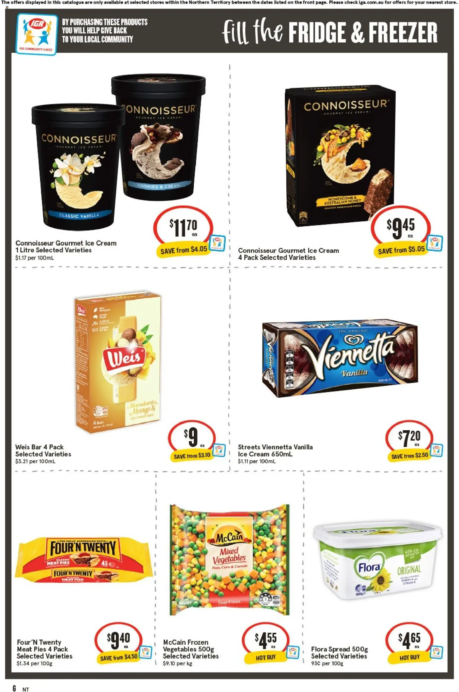 IGA catalogue - valid from 03.06.2026 | Page: 7 | Products: Cream, Mango, Fridge, Freezer